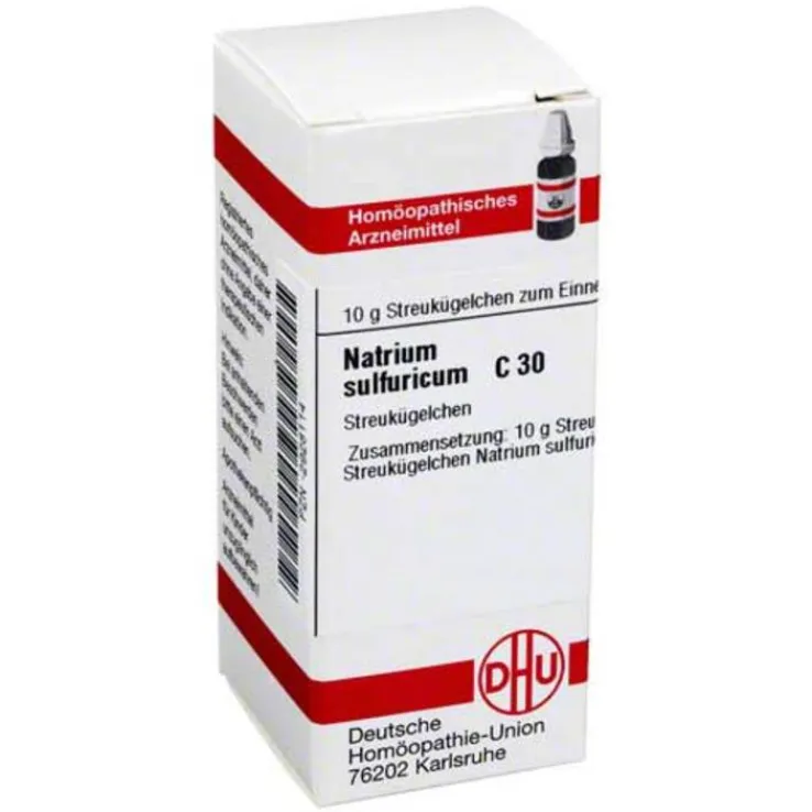DHU Natrium sulfuricum C 30 Globuli, 10 g