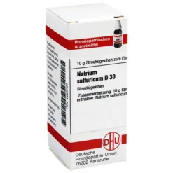 DHU Natrium sulfuricum D 30 Globuli, 10 g