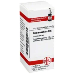 DHU Nux moschata D 6 Globuli, 10 g