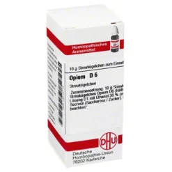 DHU Opium D 6 Globuli, 10 g