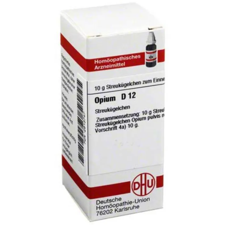 DHU Opium D 12 Globuli, 10 g