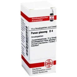 DHU Panax Ginseng D 4 Globuli, 10 g