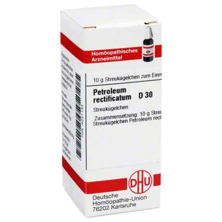 DHU Petroleum rectificatum D 30 Globuli, 10 g