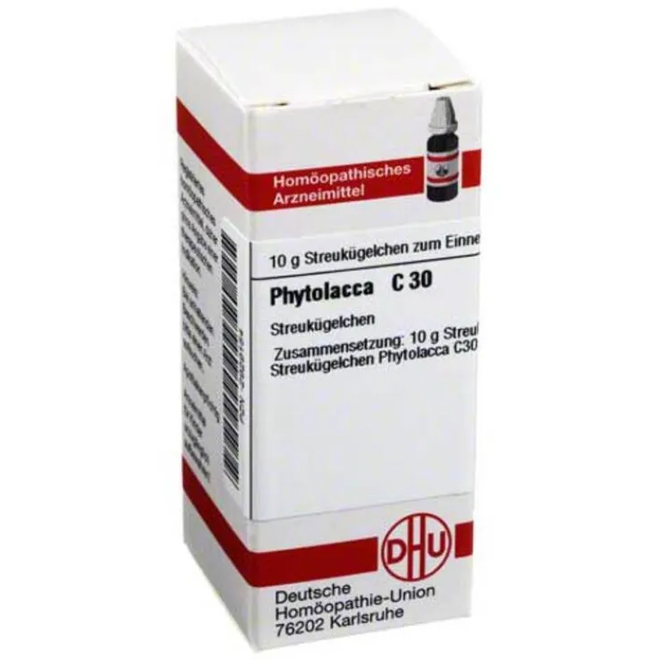 DHU Phytolacca C 30 Globuli, 10 g