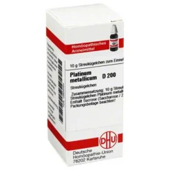 DHU Platinum metallicum D 200 Globuli, 10 g