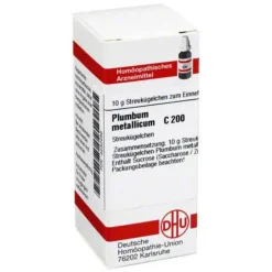 DHU Plumbum metallicum C 200 Globuli, 10 g