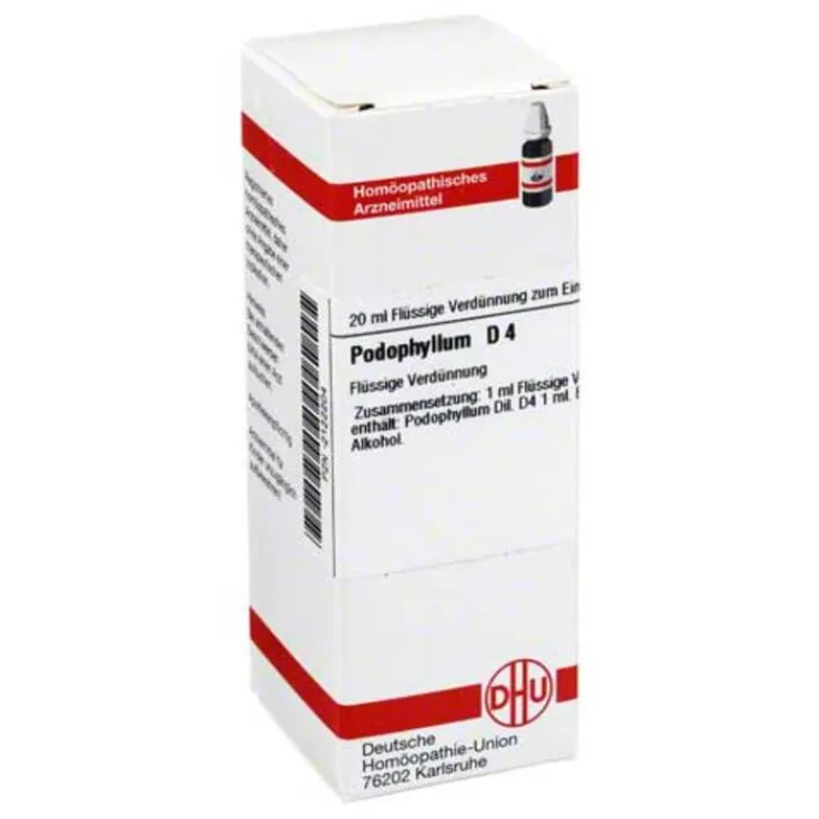 DHU Podophyllum D 4 Dilution, 20 ml