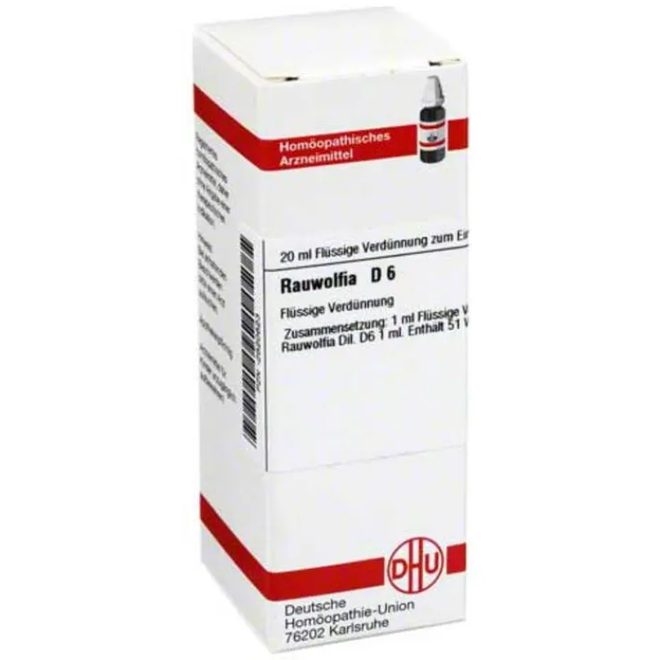 DHU Rauwolfia D 6 Dilution, 20 ml
