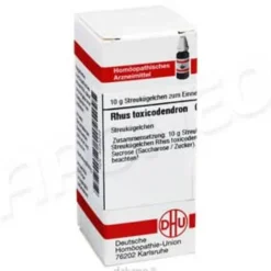 DHU Rhus toxicodendron C 4 Globuli, 10 g