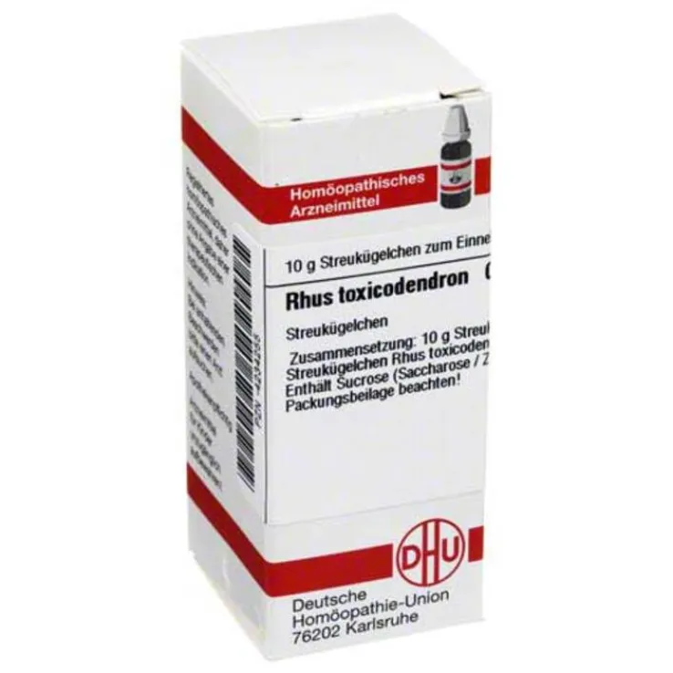 DHU Rhus toxicodendron C 12 Globuli, 10 g
