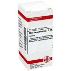DHU Rhus toxicodendron D 12 Tabletten, 80 St