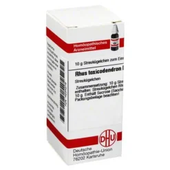DHU Rhus toxicodendron D 8 Globuli, 10 g