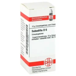 DHU Sabadilla D 6 Globuli, 10 g