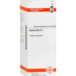 DHU Sabdariffa D 3 Dilution, 20 ml
