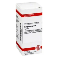 DHU Sanguinaria D 6 Tabletten, 80 St