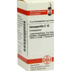 DHU Sarsaparilla C 12 Globuli, 10 g