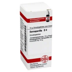 DHU Sarsaparilla D 4 Globuli, 10 g