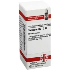 DHU Sarsaparilla D 12 Globuli, 10 g