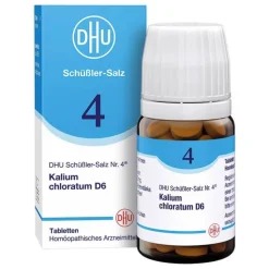 DHU Schüßler-Salz Nr. 4 Kalium chloratum D6 Tabletten, 80 St