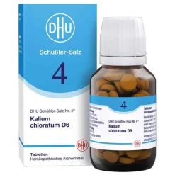 DHU Schüßler-Salz Nr. 4 Kalium chloratum D6 Tabletten, 200 St