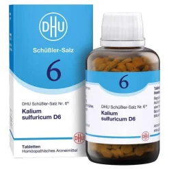 DHU Schüßler-Salz Nr. 6 Kalium sulfuricum D6 Tabletten, 900 St