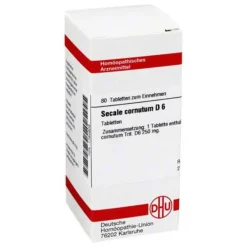 DHU Secale cornutum D 6 Tabletten, 80 St