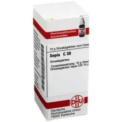 DHU Sepia C 30 Globuli, 10 g