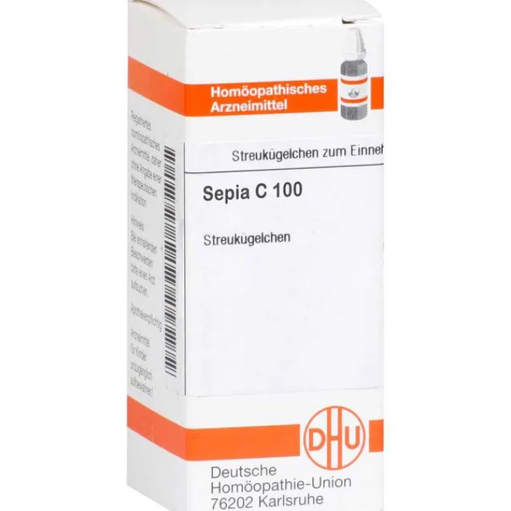 DHU Sepia C 100 Globuli, 10 g