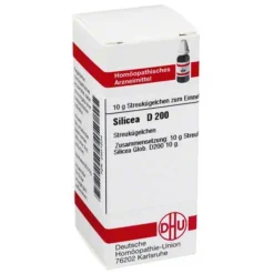DHU Silicea D 200 Globuli, 10 g