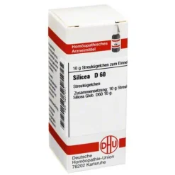 DHU Silicea D 60 Globuli, 10 g