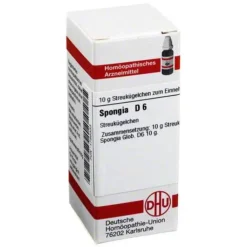 DHU Spongia D 6 Globuli, 10 g