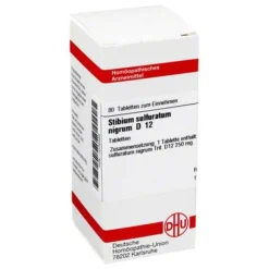 DHU Stibium sulfuratum nigrum D 12 Tabletten, 80 St