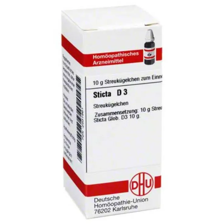DHU Sticta D 3 Globuli, 10 g
