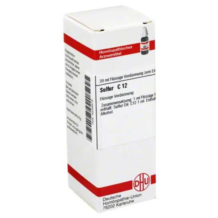 DHU Sulfur C 12 Dilution, 20 ml
