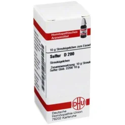 DHU Sulfur D 200 Globuli, 10 g