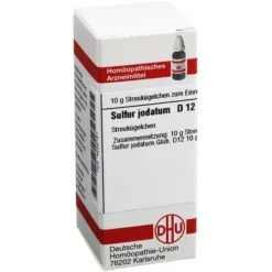 DHU Sulfur jodatum D 12 Globuli, 10 g