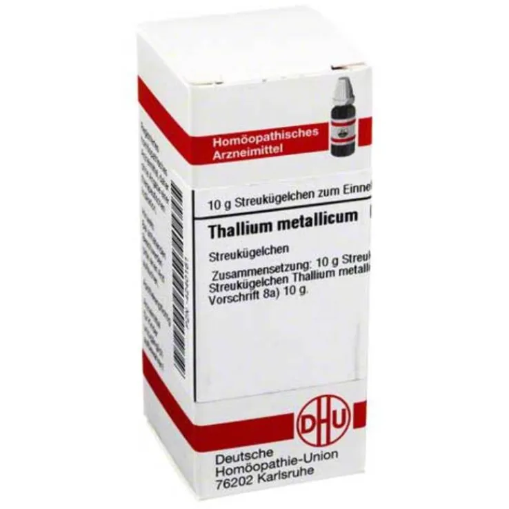DHU Thallium metallicum D 12 Globuli, 10 g