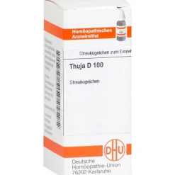 DHU Thuja D 100 Globuli, 10 g