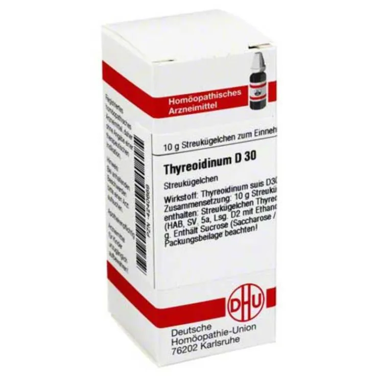 DHU Thyreoidinum D 30 Globuli, 10 g