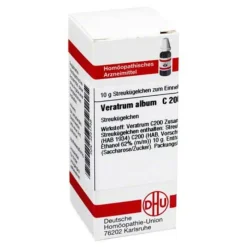 DHU Veratrum album C 200 Globuli, 10 g