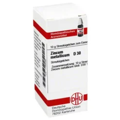 DHU Zincum metallicum D 30 Globuli, 10 g