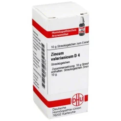 DHU Zincum valerianicum D 4 Globuli, 10 g