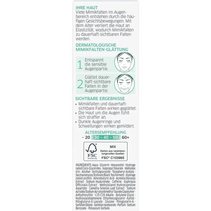 Diadermine Anti-Age Augenpflege Lift + Botology, 15 ml