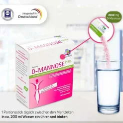 D-Mannose Plus 2000 mg Sticks, 30X2.47 g