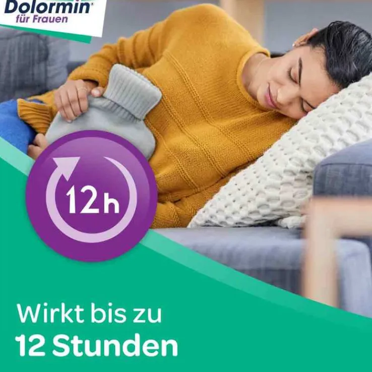 Dolormin für Frauen bei Menstruationsbeschwerden mit Naproxen, 30 St
