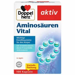Doppelherz Aminosäuren Vital Kapseln, 100 St