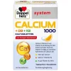 Doppelherz Calcium 1000 + D3 + K2 system Kautabletten, 60 St
