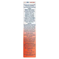 Doppelherz Coenzym Q10+B-Vitamine Kapseln, 30 St