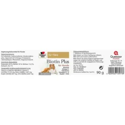 Doppelherz für Tiere Biotin Plus Tabletten für Hunde, 60 St