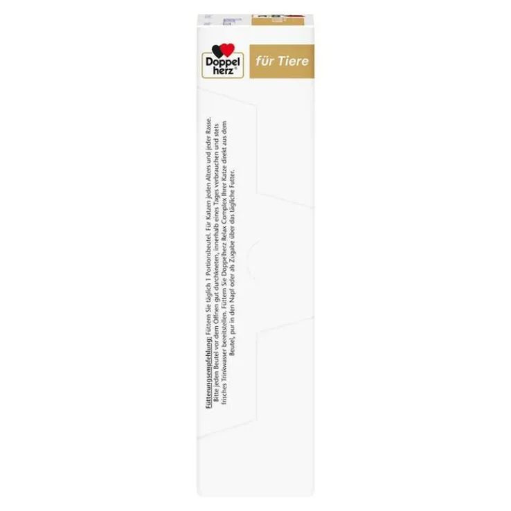 Doppelherz für Tiere Relax Complex Port.Beutel für Kat., 25X10 g